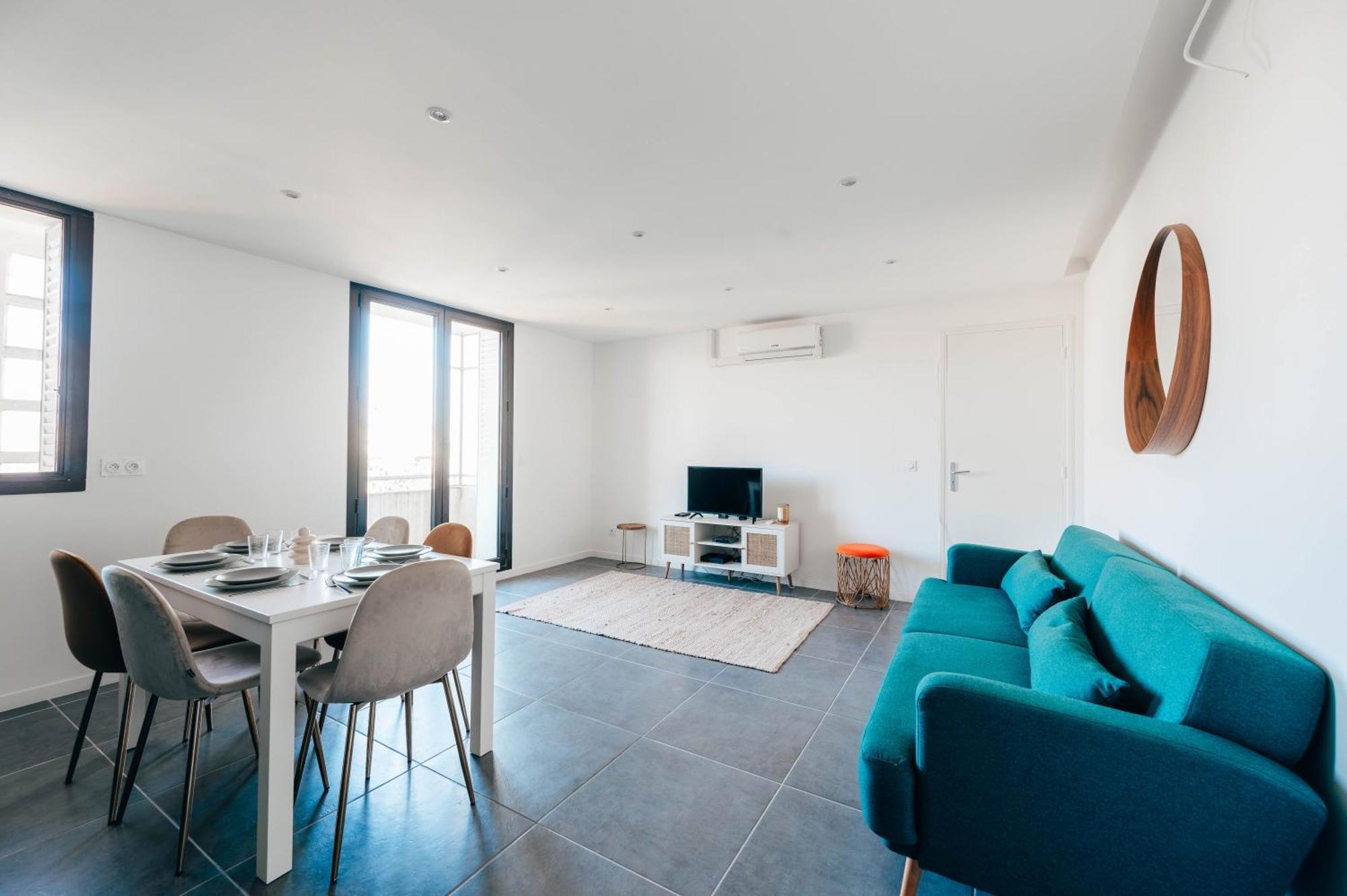 Velodrome 6 Couchages Avec Clim Apartment Marseille Exterior photo